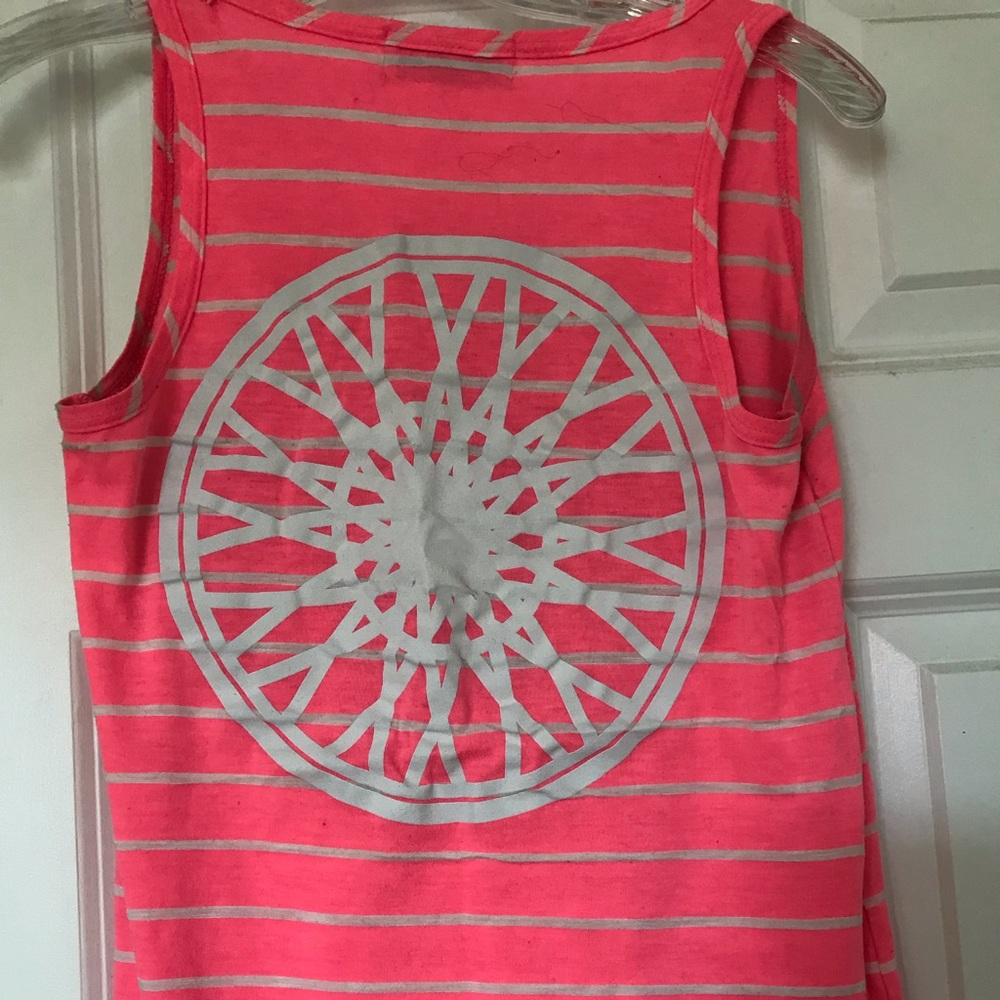 Vintage SoulCycle stripe tank M
